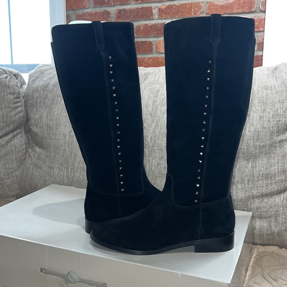 NWT Marc Fisher Black Suede Boots - Picture 6 of 10